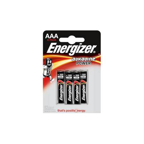 6 Piles Lr03 Power Energizer