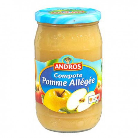 Andros Compote Pommes Allegee 730G