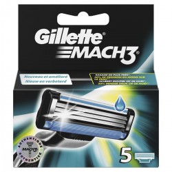 X5 Lames Mach3 Gillette