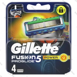 X4 Lames Fus Prog Pwr Gillette