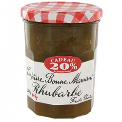 Confiture Rhubarbe 370G + 20% Gratuit Bonne Maman