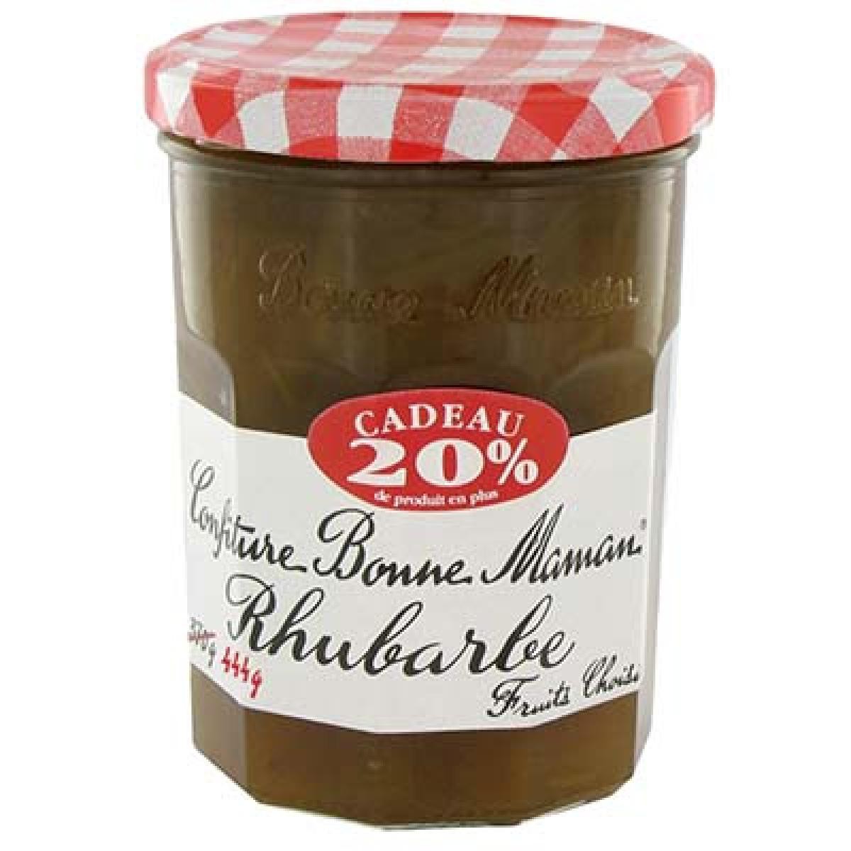 Confiture Rhubarbe 370g Gratuit Bonne Maman Drh Market Sarl