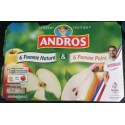 Andros Dessert Fruit.6 Pomme+6 Pomme/Poire 1,2Kg