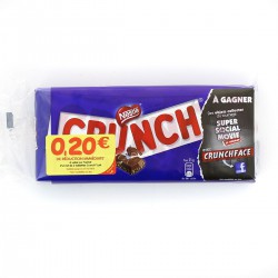 Lot 2X100G Tablette Crunch Lait Nestle