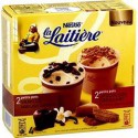 4X100Ml Glace Vanille/Chocolat/Speculoos La Laitiere