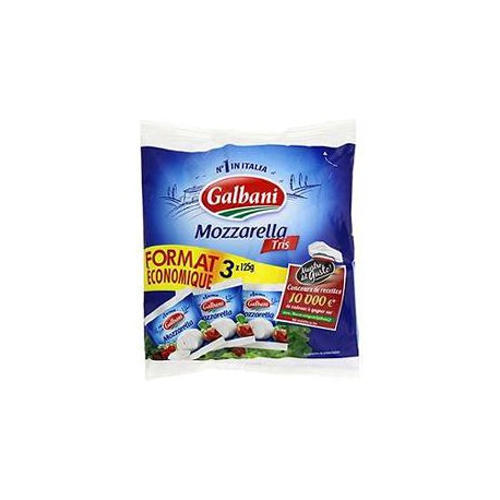 3X125G Mozzarella Santa Lucia Galbani