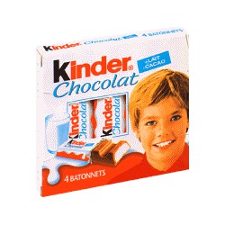 Etui X4 Kinder Chocolat Ferrero