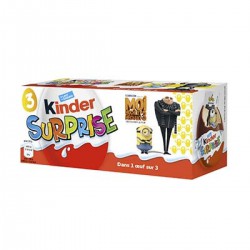 Tripak Oeufs Surprise 20G Kinder