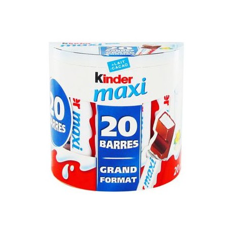 Kinder Kinder Maxi Pack Barres X20