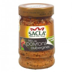 Sacla Sauce Poivron Aubergine 190G