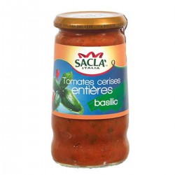 Sacla Sauce Basilic Tomates Cerises 345G