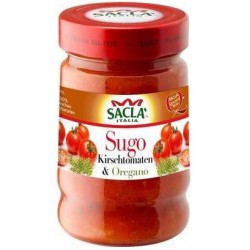 190G Sauce Tomate Cerise&Origan Sacla