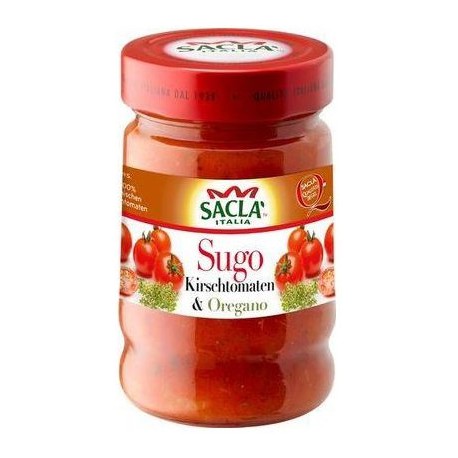 190G Sauce Tomate Cerise&Origan Sacla