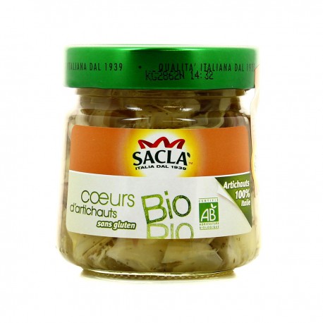 Sacla Coeur Artichaud Bio 190G