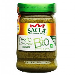 190G Sauce Pesto Genoves Bio Sacla