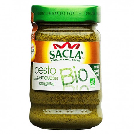 190G Sauce Pesto Genoves Bio Sacla