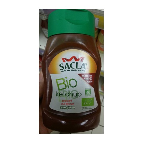 290G Ketchup Piquant Epices Sacla