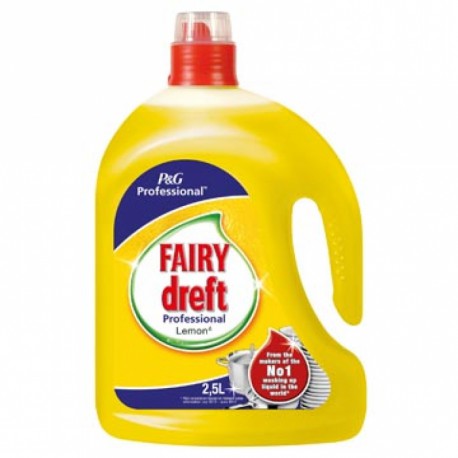 Dreft Dishwashing Liquid 2.5L Lemon