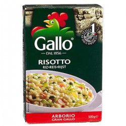 500G Riz Haut De Gamme Arborio Riso Gallo
